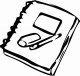 Art Notebook Coloring Page  Wecoloringpagecom sketch template
