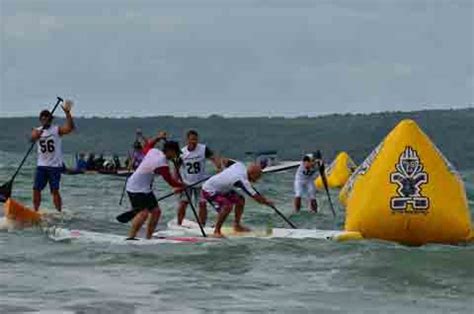 Stand up paddle board racing - On your mark!