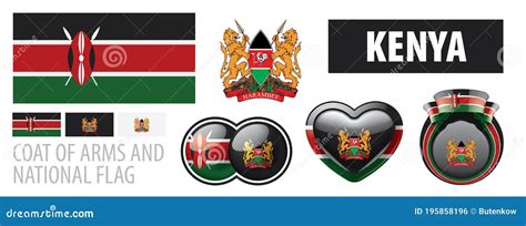 Kenya Coat Of Arms. Royalty-Free Stock Photo | CartoonDealer.com #86649783