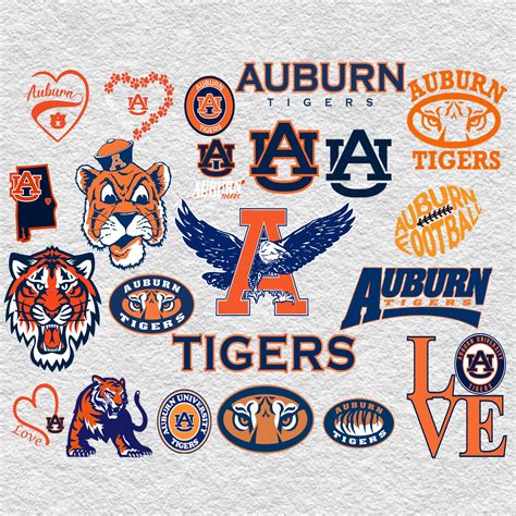 Auburn Tigers NCAA Svg, Auburn Tigers Bundle Svg, Bundle NCA - Inspire ...