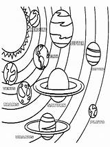 Planets Coloring Pages  Free Printable For Kids sketch template