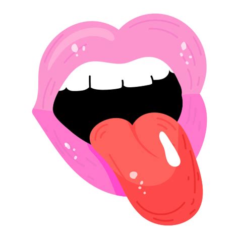 Mouth Stickers - Free entertainment Stickers