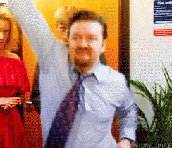 The Office Uk David Brent GIF - The Office UK David Brent Dance ...