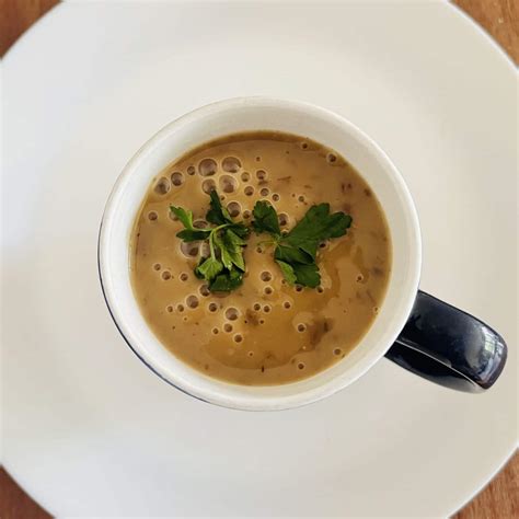 Instant pot Mushroom potato soup