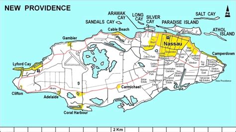 Bahamas - New Providence • Map • PopulationData.net