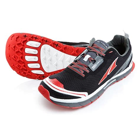 Altra Lone Peak 2.0 Men's Black/Red - Running Free Canada