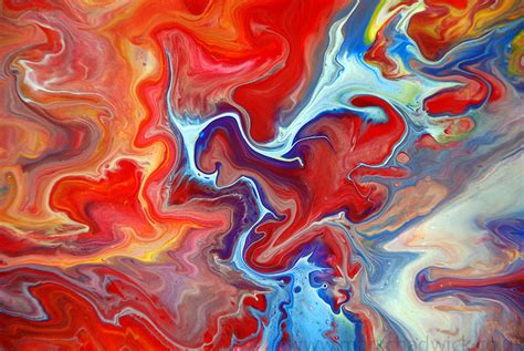 Abstract Painting Fluid Colours | Merry Christmas to all and… | Flickr