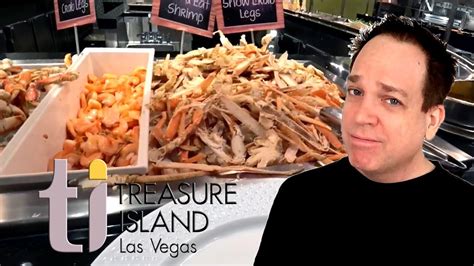 Treasure Island Las Vegas Seafood Buffet - Cutting Corners! - YouTube