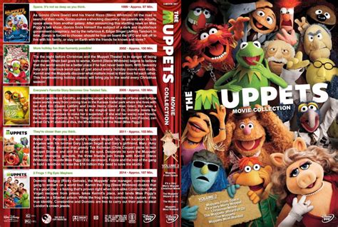 The Muppets Movie Collection - Volume 2 R1 Custom DVD Cover - DVDcover.Com