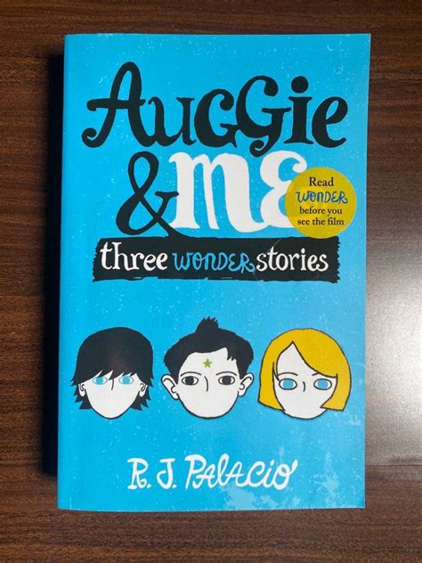 Auggie & Me by R.J. Palacio, Hobbies & Toys, Books & Magazines ...