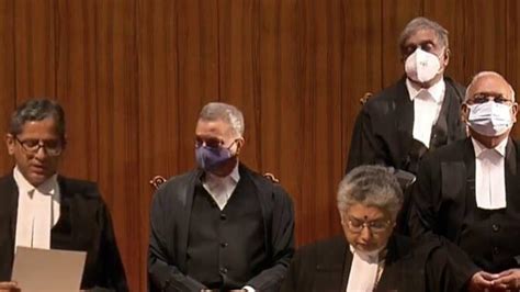 In a First, 9 Supreme Court Judges, Including 3 Women, Take Oath in One Go