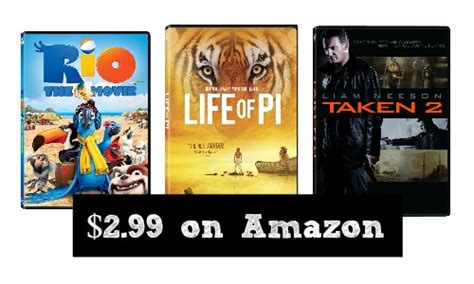 Amazon Movie Deals: DVDs Starting at $2.99 :: Southern Savers