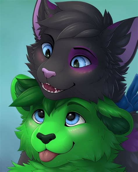 Friends by Coyrin | Anthro furry, Furry art, Cute art