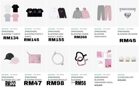 GO BLACKPINK PINK VENOM Official Merchandise, Hobbies & Toys ...