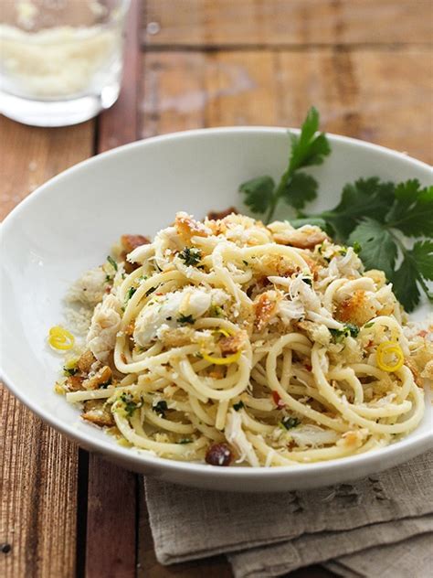 Crab Spaghetti with Lemon Gremolata | Recipe Cart