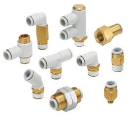 SMC One-touch fittings with specially designed packing