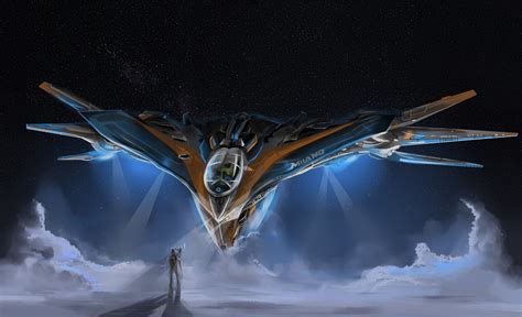 technics, Fantasy, Guardians, Of, The, Galaxy, Groot, Movie, Spaceship Wallpapers HD / Desktop ...