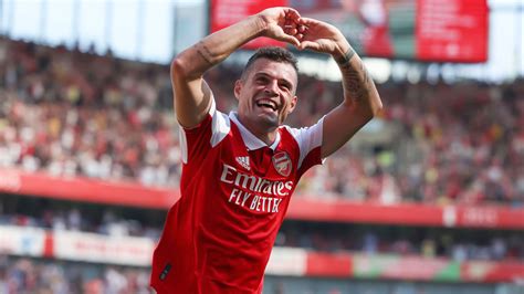 In Focus: Granit Xhaka reinvention has Mikel Arteta's Arsenal firing ...