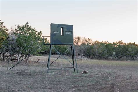 Hunting Blinds at Buck Valley Ranch