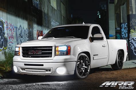 Lowered Street Performance Truck - GMC Sierra by MRR | Gmc trucks, Gmc ...