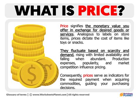 What is Price | Definition of Price