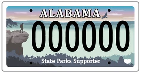 New Alabama State Parks License Plate – Southern Fishing News