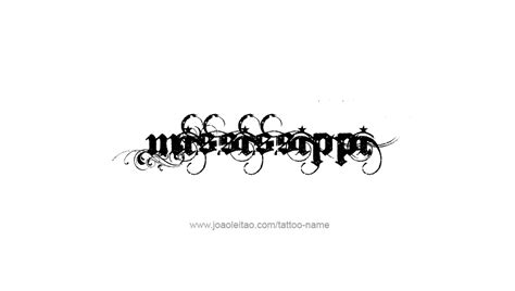 Mississippi USA State Name Tattoo Designs - Page 3 of 5 - Tattoos with ...