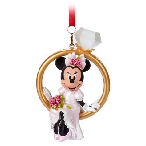 Disney Ornament - Minnie Mouse - Wedding Ring