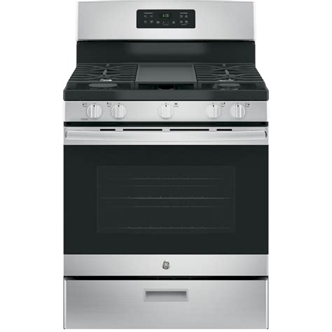 GE Appliances 30'' Free-Standing Gas Range with Griddle - Walmart.com - Walmart.com