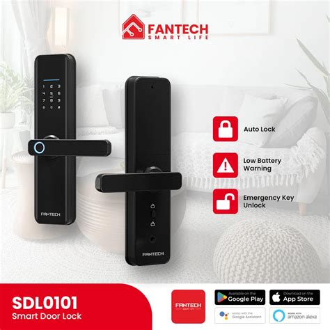 SMART DOOR LOCK SDL01 Beli Sekarang - Fantech Official