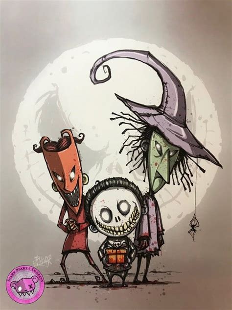 Tim Burton Art, Tim Burton Movie, Halloween Drawings, Halloween Art ...