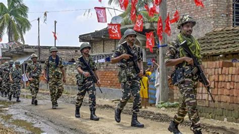 CRPF jawan found dead with head injury inside polling booth in West Bengal - India Today