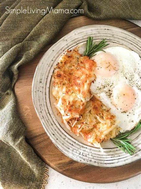 Cast Iron Skillet Hash Browns - Simple Living Mama