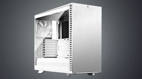 Components & Replacement Parts Computer Cases Fractal Design Define 7 White Brushed Aluminum ...