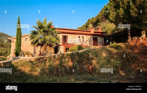 Balearic islands Mediterranean Finca, architecture of Majorca Stock Photo - Alamy