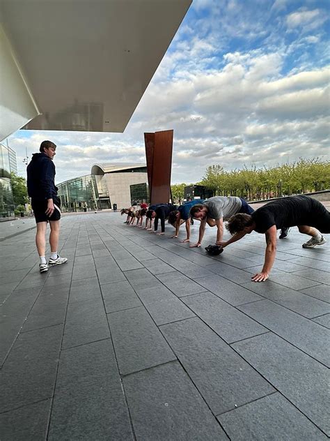 Outdoor Hiit & Bootcamp at Museumplein by Sem with Jimme!, Stedelijk Museum Amsterdam, October ...