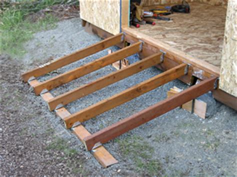 Nane: Storage shed ramp plans