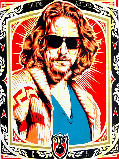 The Big Lebowski Big Lebowski Poster, The Big Lebowski, Screen Print ...