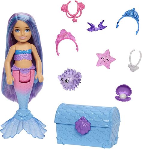 Barbie Mermaid Power - Moc Syrenek - Lalka Chelsea - Hhg57 - Barbie ...