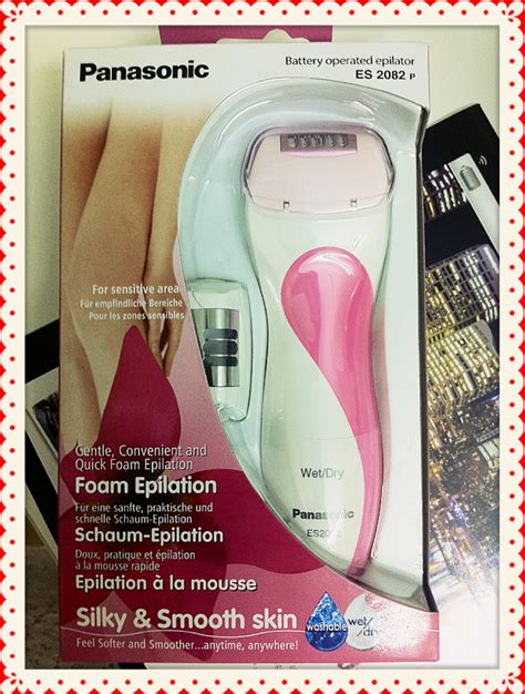 Hope~Faith~Love: PANASONIC Wet & Dry Epilator