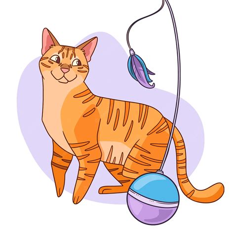 cat plays - Clip Art Library