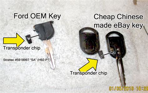 Ford "Chip" key basics. or; What blank key should I buy. | The Ranger ...