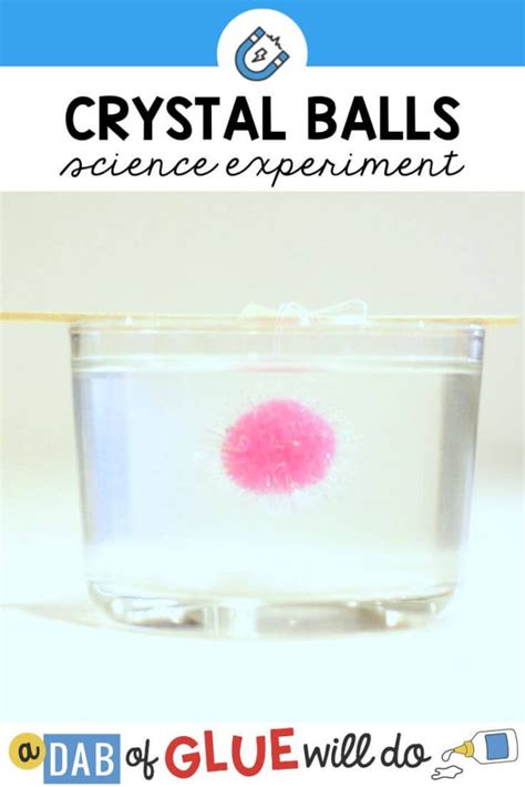 Crystal Balls Science Experiment for Kids