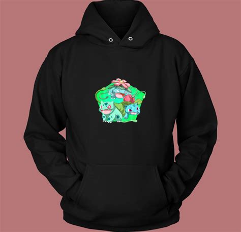 Bulbasaur Pokemon Evolution Chart Custom Vintage Hoodie - Mpcteehouse.com