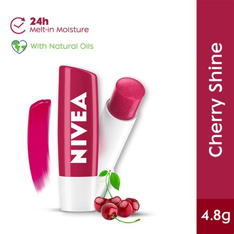 NIVEA Fruity Shine Lip Balm: Buy NIVEA Fruity Shine Lip Balm Online at ...