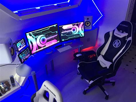 PC Gaming Room setup 2016 - Imgur | Video game rooms, Gaming room setup, Game room