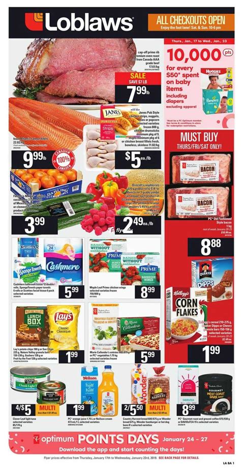 Loblaws (ON) Flyer January 17 to 23 Canada