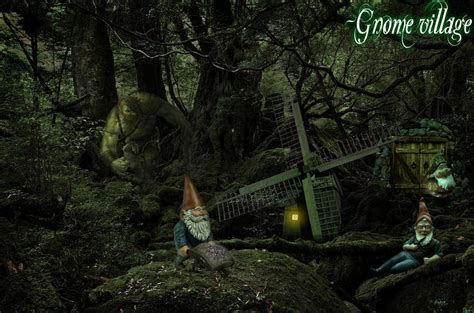 Gnome village by joeyvandewouw on DeviantArt