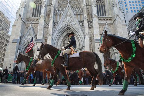 Annual St. Patrick’s Day parade in New York