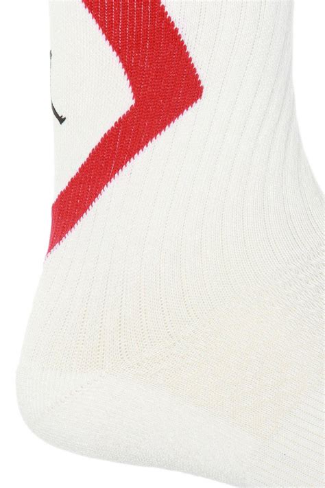 Nike Synthetic Logo-printed Socks 2-pack in White for Men - Lyst